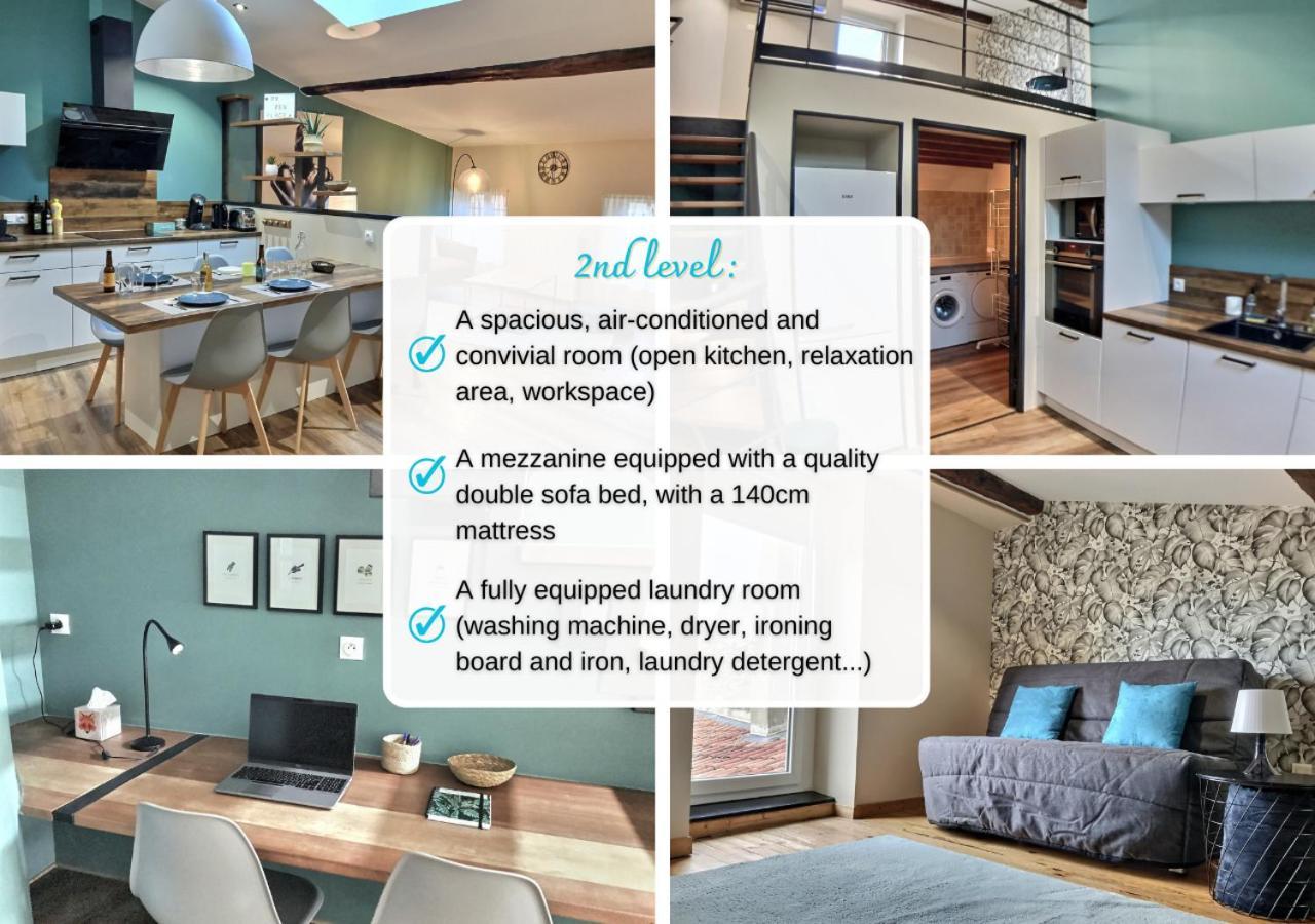 Myzenplace - Duplex 100M2 Cosy, Atypique, Situation Ideale, Parking Montélimar Zewnętrze zdjęcie