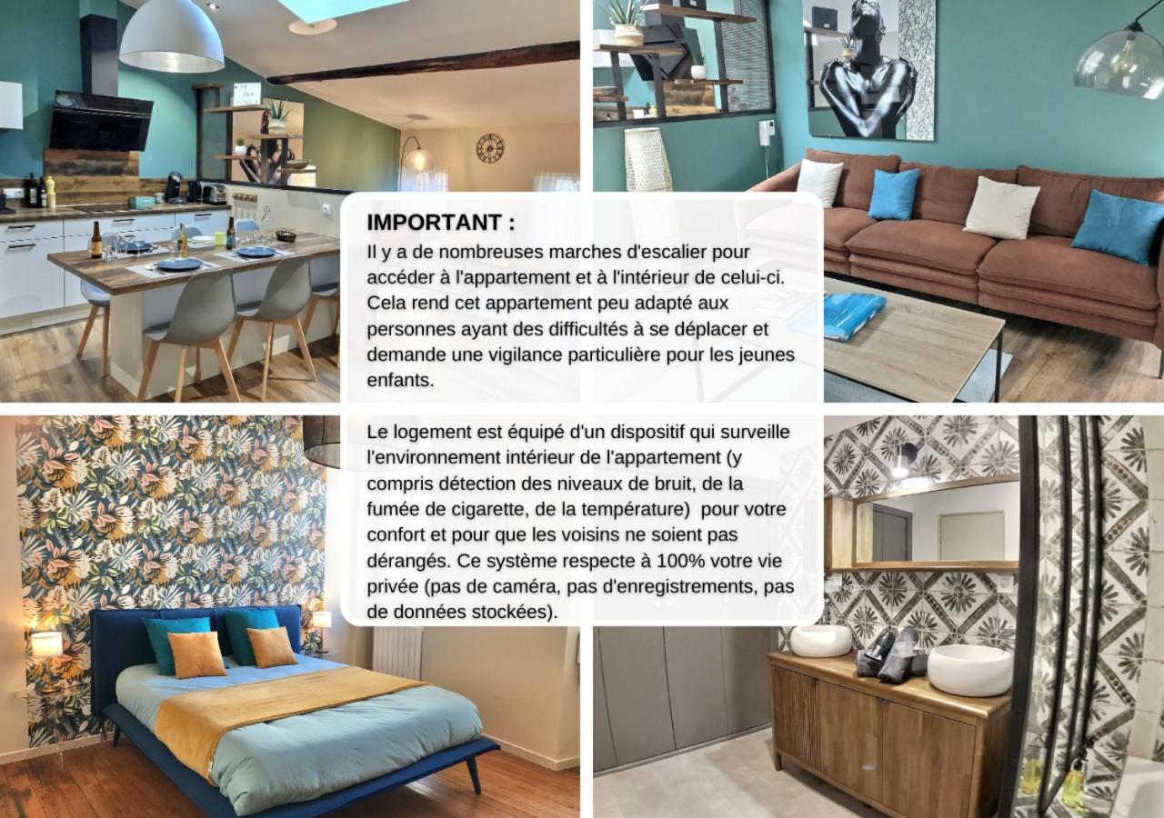 Myzenplace - Duplex 100M2 Cosy, Atypique, Situation Ideale, Parking Montélimar Zewnętrze zdjęcie